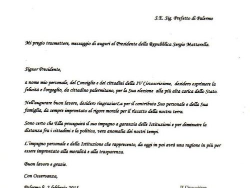 Gli Auguri al Presidente Sergio Mattarella!